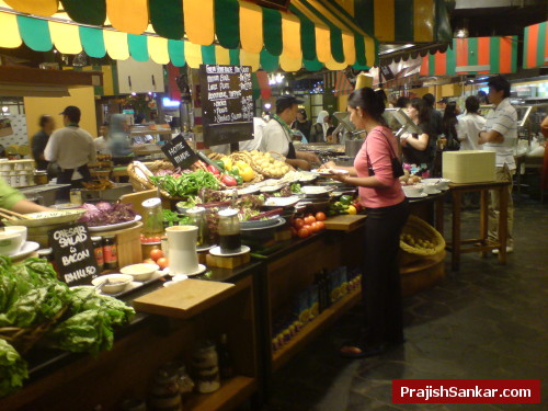 Shop for your food at Marche Restaurant marketplace!