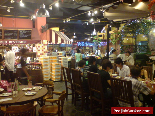 Outdoor market like environment plus comfort and safety