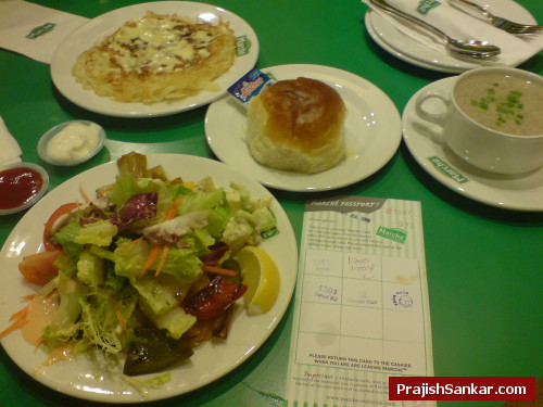 Some of the food I've ordered.. all vegetarian