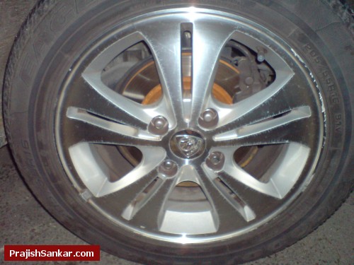 Proton Waja old 16 inch rim tyre