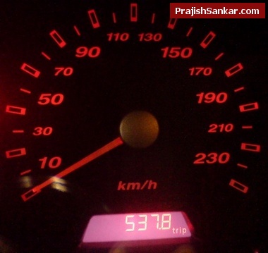 Average kilometer I got with 15 inch tyre