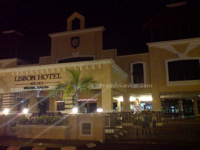 The new Lisbon Hotel at Melaka Portuguese settlement seaside