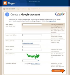 Blogger create new blog step 2