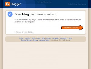 Blogger create new blog step 5