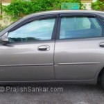 Side view of Proton Waja 1.6(A) EV (Enhanced Version)